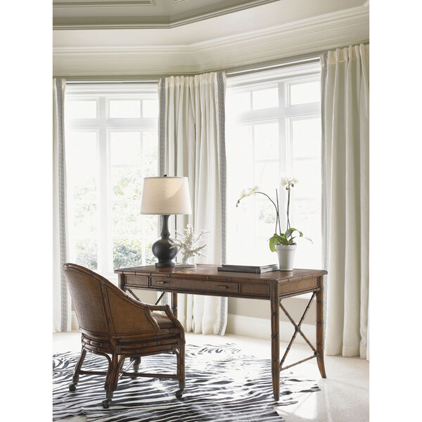 Bal Harbour Brown Marianna Writing Desk, image 2