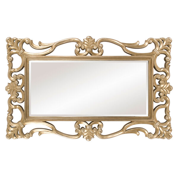 Whittington Ornate Silver Mirror, image 2