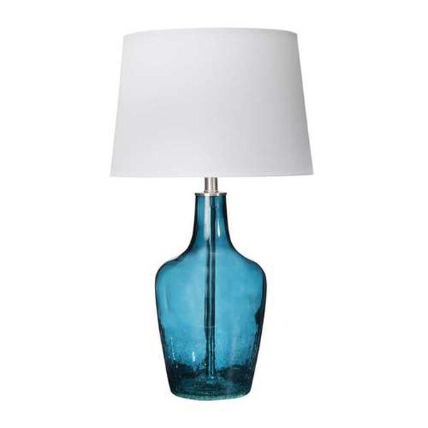 Deep Blue One-Light Table Lamp, image 1