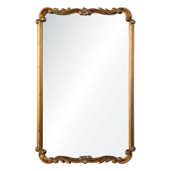 Wellington Gold Rectangular Mirror, image 1
