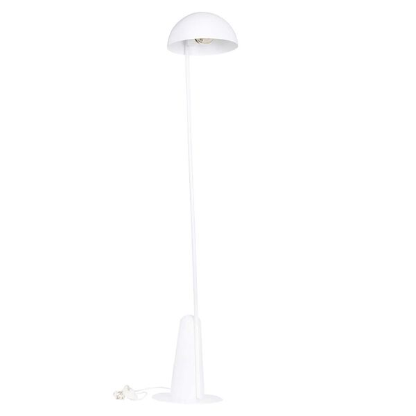 Aranzola White One-Light Floor Lamp, image 1