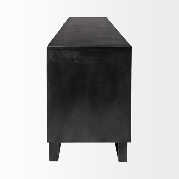 Alvin Brown and Black Two-Tone Solid Wood Sideboard, image 3