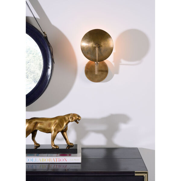 Gold 16-Inch Art Deco Tiger, image 2