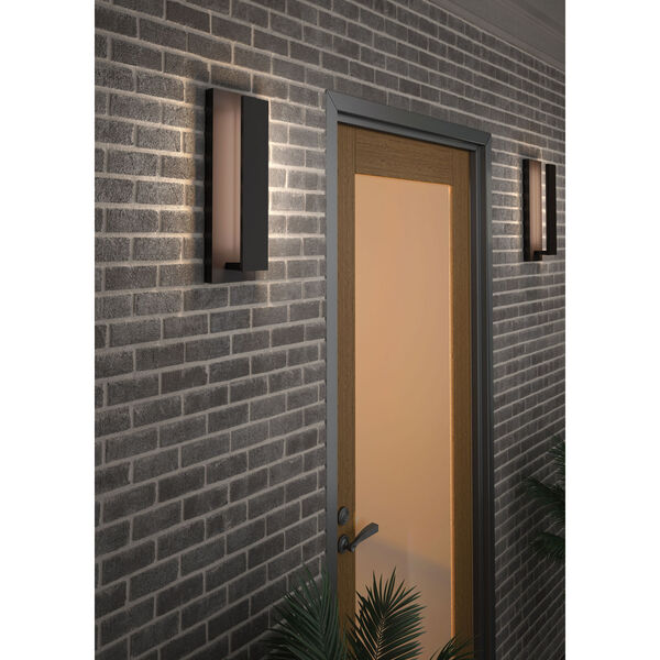 Nate Graphite 5-Inch LED Outdoor Wall Sconce, image 2