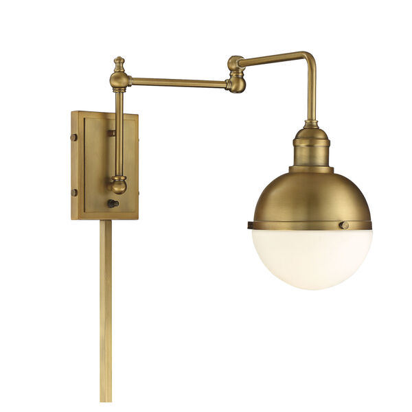 Artemis Natural Brass One-Light Wall Sconce, image 1