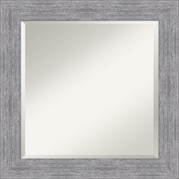 Bark Gray 25W X 25H-Inch Bathroom Vanity Wall Mirror, image 1