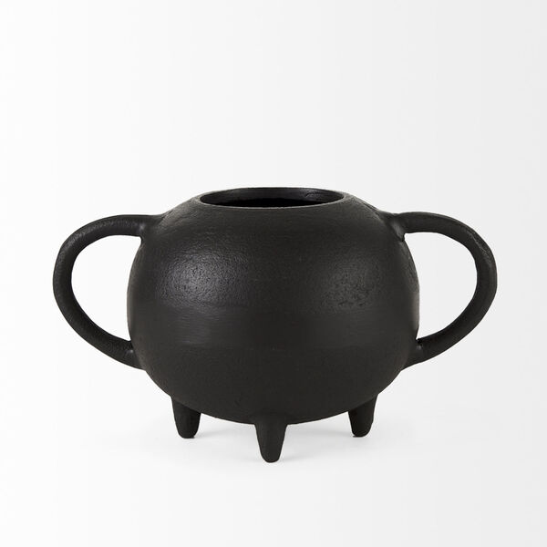 Cryus Black Spherical Vase Decorative Object, image 4