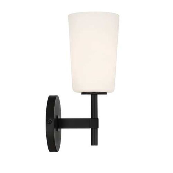 Colton Black One-Light Wall Sconce, image 1