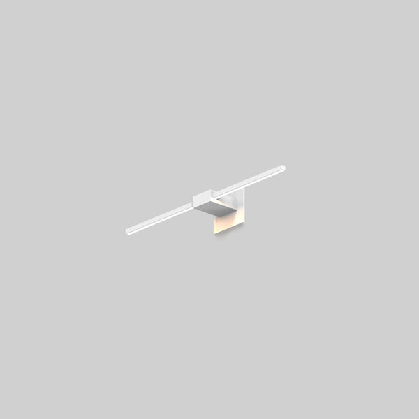 Z-Bar Matte White LED Wall Sconce, image 4