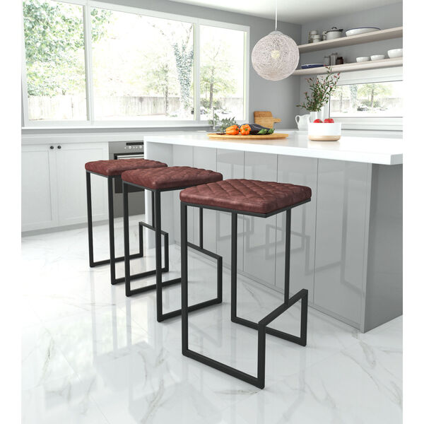 Element Brown and Black Barstool, image 2