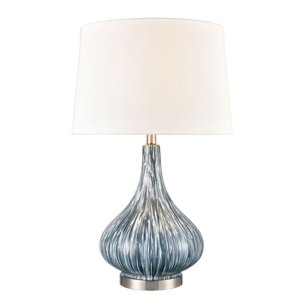Northcott Blue One-Light Table Lamp, image 1