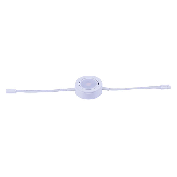 CounterMax MX-LD-AC White LED Under Cabinet Puck Light, image 1