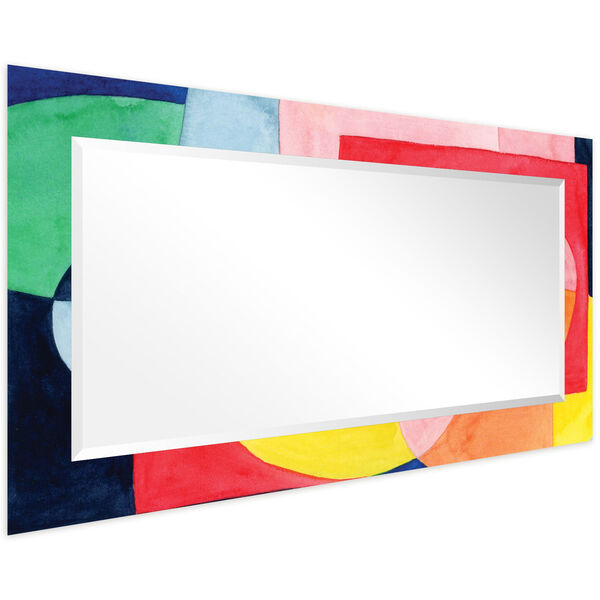 Launder Multicolor 54 x 28-Inch Rectangular Beveled Wall Mirror, image 4