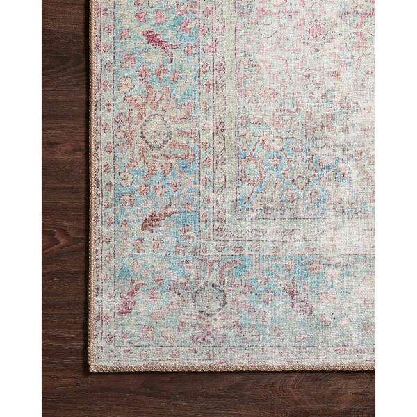 Wynter Red and Teal Rectangular: 3 Ft. 6 In. x 5 Ft. 6 In. Area Rug, image 4