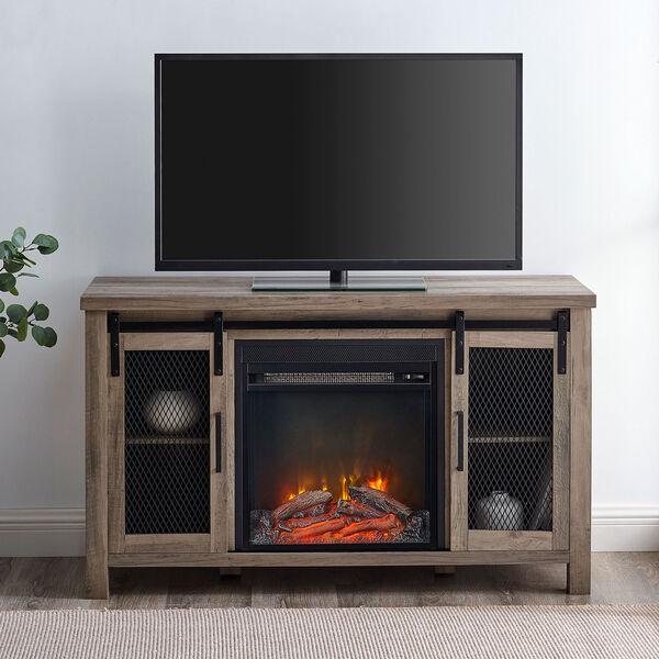 Grey TV Stand, image 6