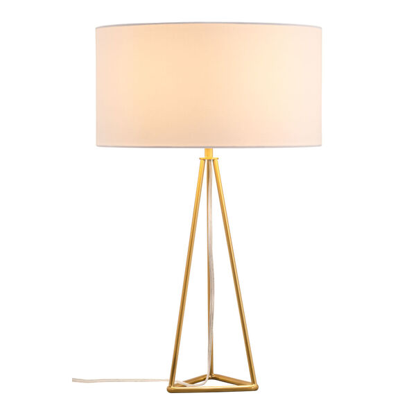 Sascha White and Gold One-Light Table Lamp, image 3