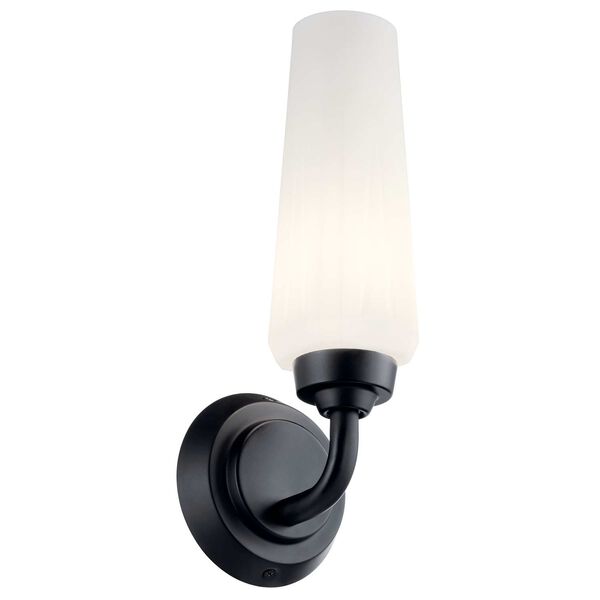 Truby Black One-Light Wall Sconce, image 1