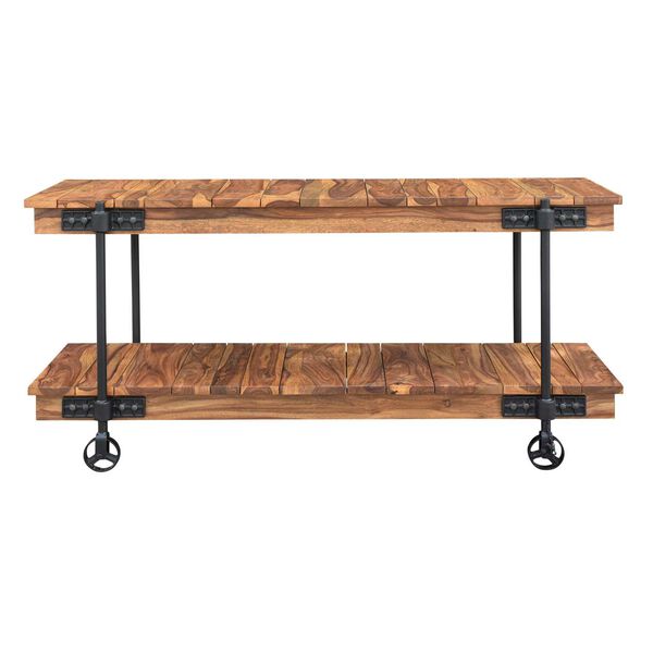 Kingston Brown and Black Console Table, image 3