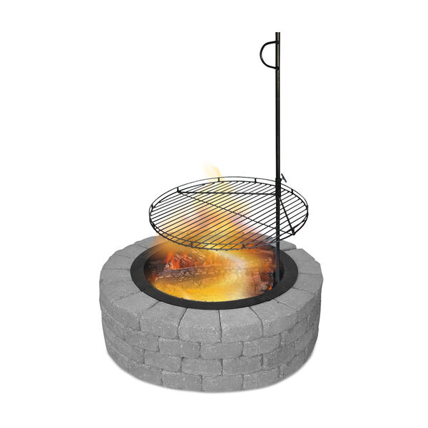 Black 24-Inch Swing Away Grill, image 3
