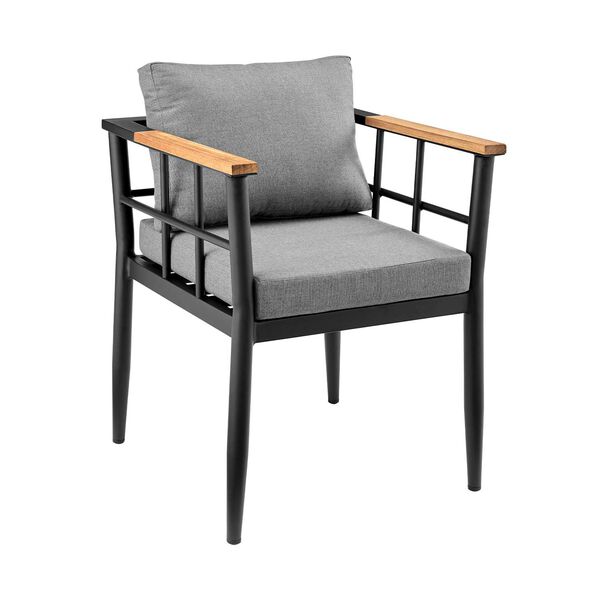 Beowulf Black Outdoor Dining Chair, image 2