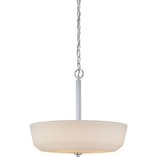 Willow Polished Nickel Four-Light Pendant, image 1