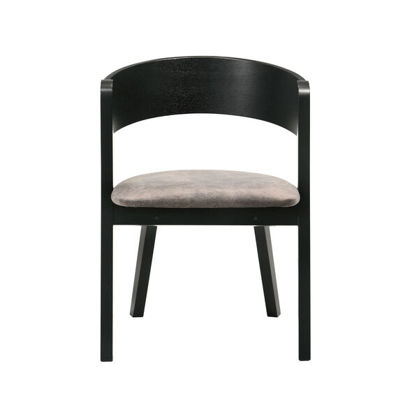 Jackie Black Dining Chair, Set of Two, image 3