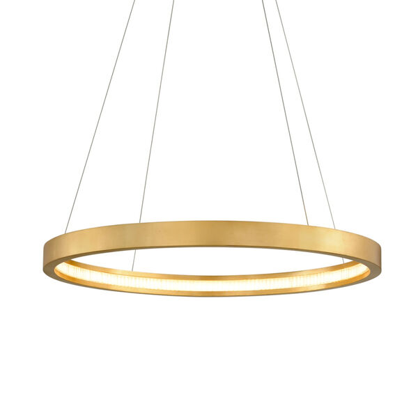 Jasmine Gold 36-Inch Adjustable LED Pendant, image 1