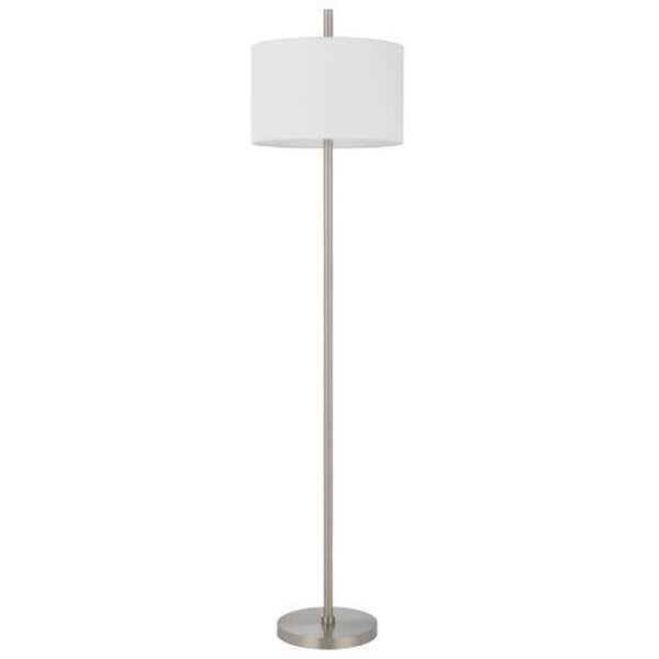 Roanne Brushed Steel One-Light Floor Lamp, image 5