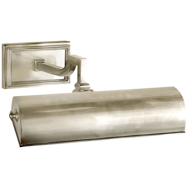 Dean 9-Inch Picture Light in Brushed Nickel by Alexa Hampton, image 1