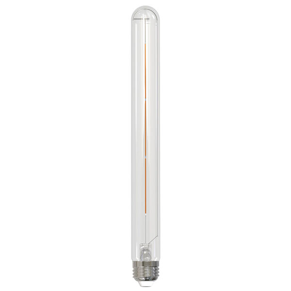 Pack of 2 Clear LED Filament T9 Long 40 Watt Equivalent Standard Base Warm White 450 Lumens Light Bulbs, image 1