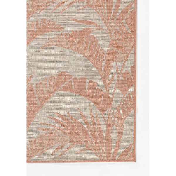 Riviera Coral and White Indoor/Outdoor Rug, image 3