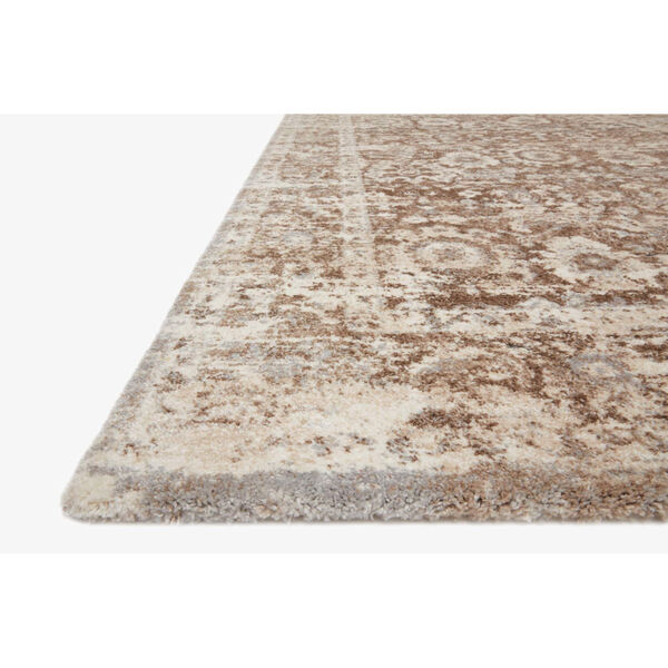 Theory Mocha and Natural Rectangle: 7 Ft. 10 In. x 10 Ft. 10 In. Rug, image 2
