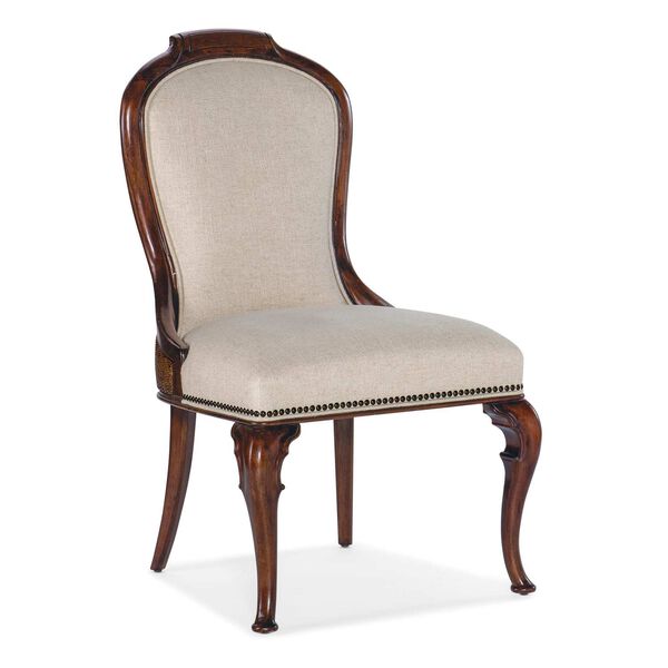 Charleston Maraschino Cherry Upholstered Side Chair, image 1