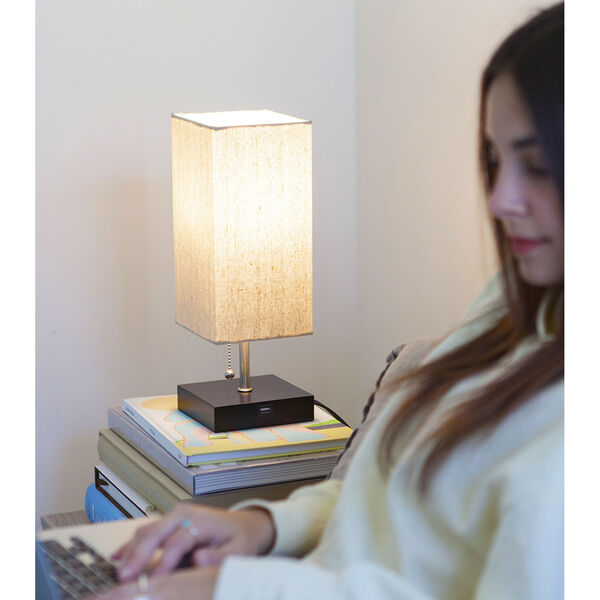 Grace Black LED Table Lamp, image 6