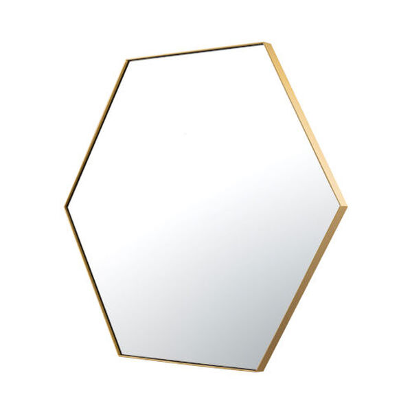 Put A Spell On You Gold 30-Inch Wall Mirror, image 3