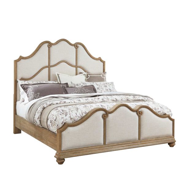 Weston Hills Natural Upholstered Bed, image 1