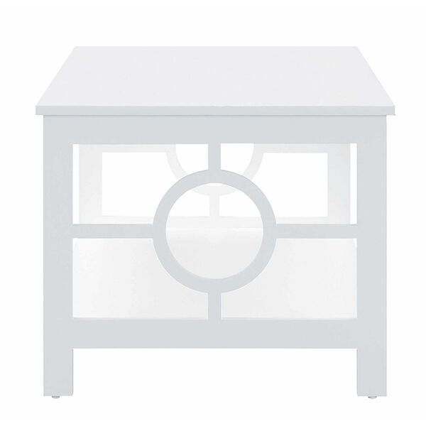 Ring White Coffee Table, image 4