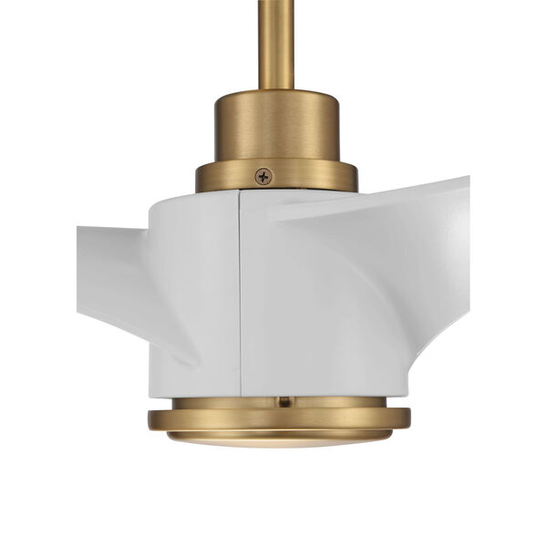 Phoebe Satin Brass 60-Inch LED Ceiling Fan, image 3