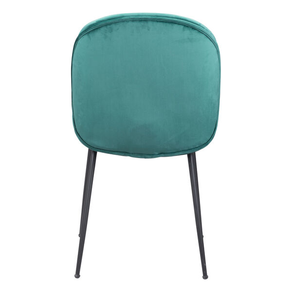 Miles Green and Black Dining Chair, Set of Two, image 5
