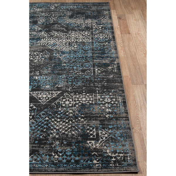 Juliet Distressed Charcoal Rectangular: 5 Ft. x 7 Ft. 6 In. Rug, image 3