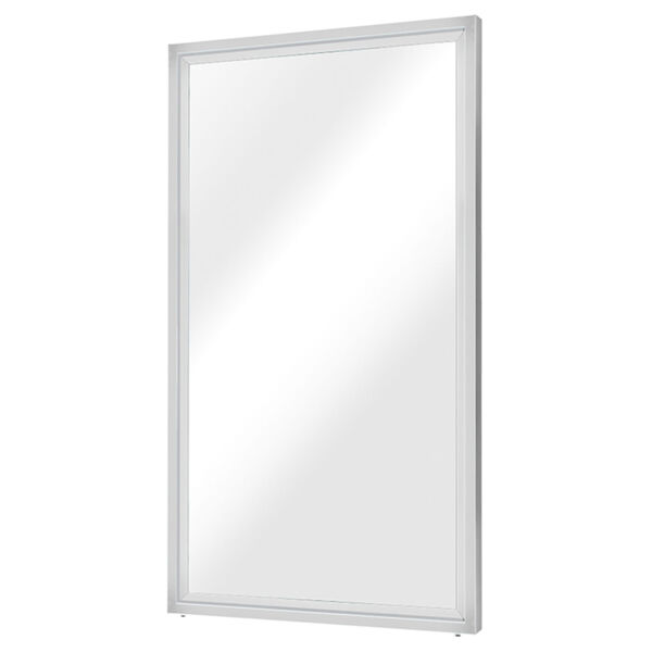 Glam Polished Silver Wall Mirror, image 1