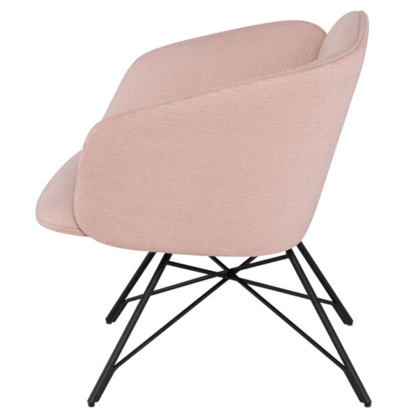 Doppio Mauve and Black Occasional Chair, image 3