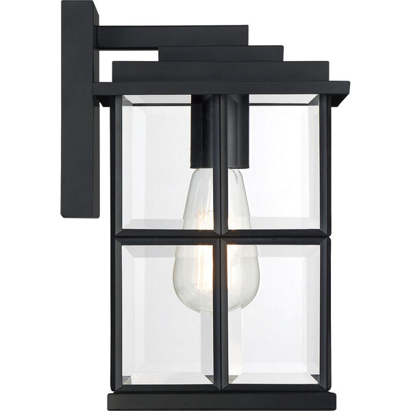 Mulligan Matte Black Seven-Inch One-Light Outdoor Wall Sconce, image 5