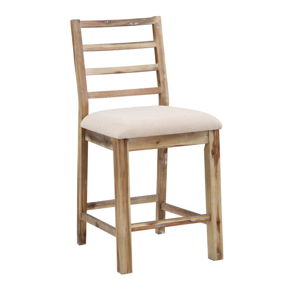 Vail II Natural Brown and Cream Dining Chair, Set of 2, image 1