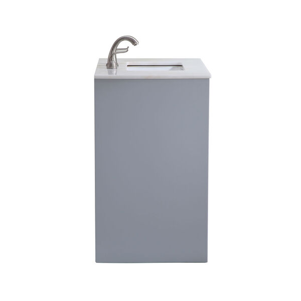 Filipo Gray 30-Inch Vanity Sink Set, image 5
