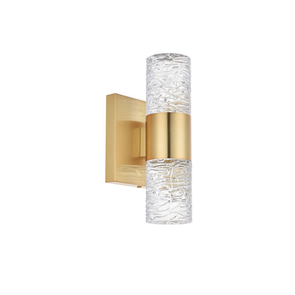 Vega Gold Five-Inch Two-Light LED Wall Sconce, image 5
