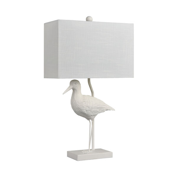Wade Matte White One-Light Table Lamp, image 2