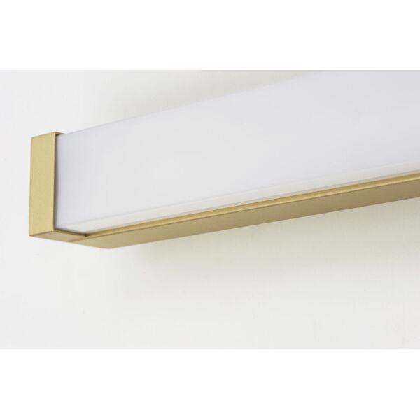 Gold 18-Inch LED ADA Bath Bar Title 24, image 3