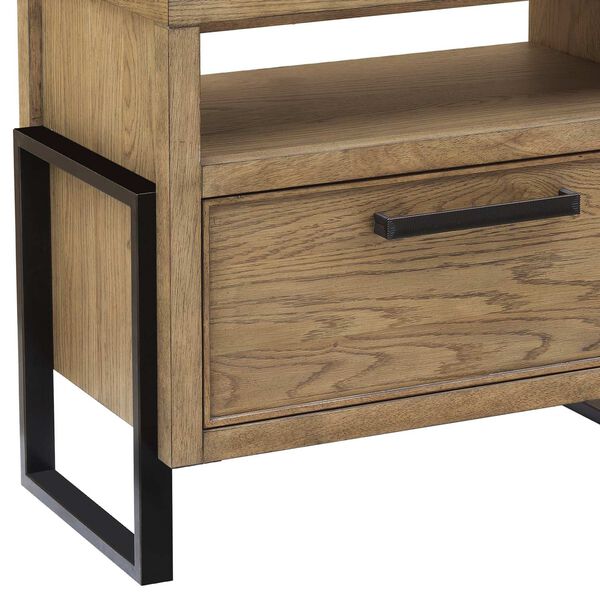 Catalina Distressed Wood Accent Nightstand, image 5