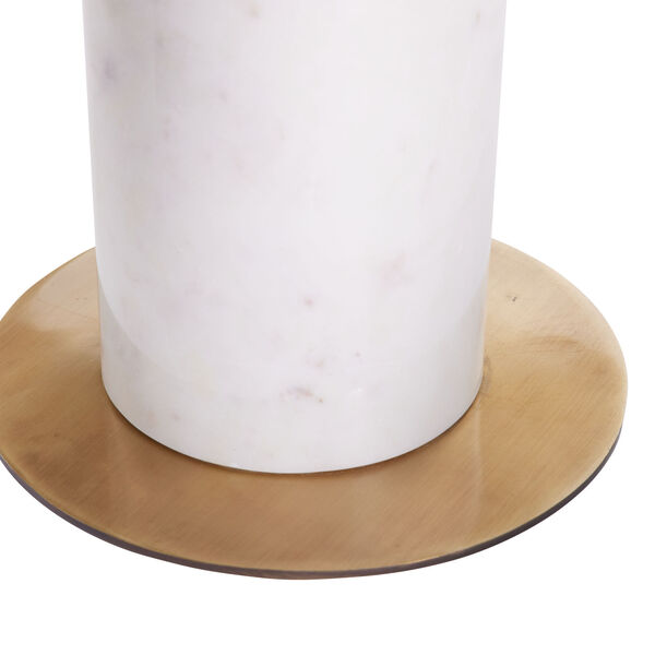 White Lindberg Accent Table, image 5